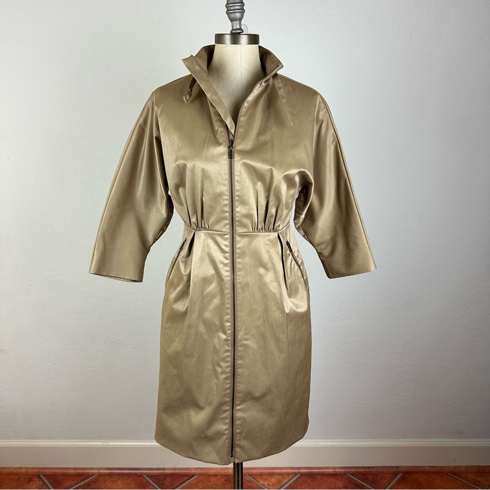 Marni Shimmer Coat in Champagne - Picture 3 of 11